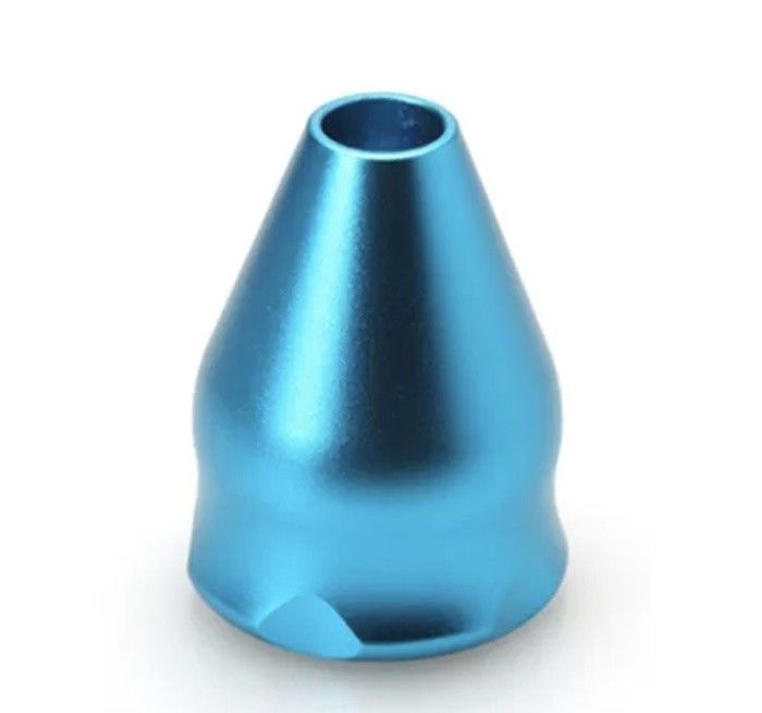 Aluminio 6061-T6 piezas giradas CNC color anodizado para cuerpos de válvulas tallos