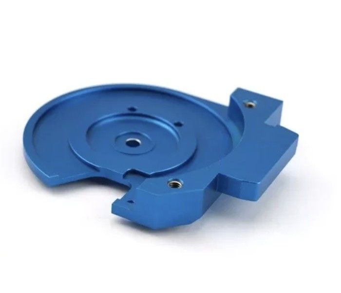 Aluminio 6061-T6 piezas giradas CNC color anodizado para cuerpos de válvulas tallos