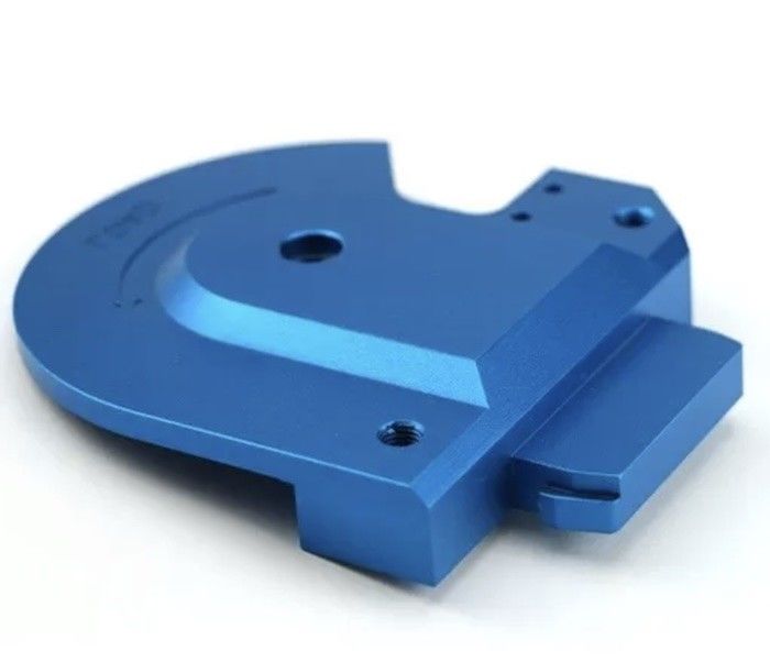 Aluminio 6061-T6 piezas giradas CNC color anodizado para cuerpos de válvulas tallos
