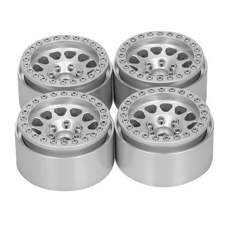 Aleación de aluminio 1.9 pulgadas RC ruedas llantas / 10th RC Crawler camión de coches axial SCX10 D90