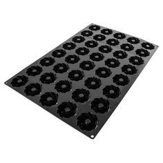 Profesional SQ070 Molde de silicona. Escuela 2.68 pulgadas de diámetro x 1.18 pulgadas de altura, 40 cavidades