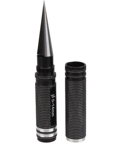 Acero Metal 0-14mm perforador de agujeros Reamer Negro para RC Herramientas Carro Excavadoras de carcasa