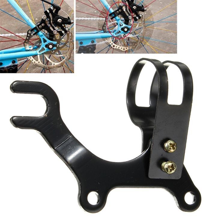Adaptador de marco de freno de disco para bicicleta para componentes de bicicletas de rotor de 160 mm 73g
