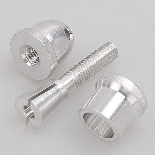 2.0mm RC Adaptador para hélice de bala de aluminio para motor sin escobillas