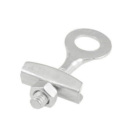 Silver ToneMetal Bike Bicycle Spare PartsChain Tug Tensioner 6mm Dia.Thread, tamaño: 5 x 2cm /2