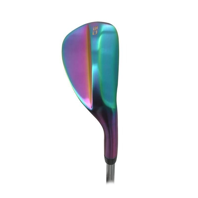 Custom Colorido Arco iris CNC fresado Golf Wedge Club de carreras, Regalo 35,5 pulgadas