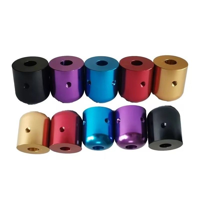 Piezas CNC personalizadas de alta precisión de aluminio Anodizado de aluminio colorido