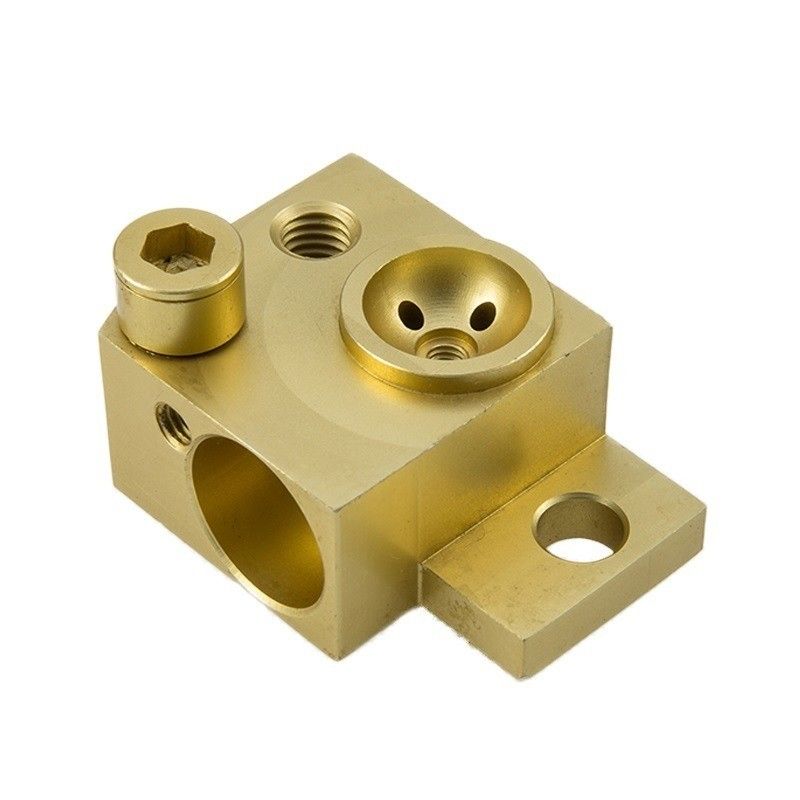 Partes de fresado CNC de acero inoxidable de aluminio y titanio de aleación de metal personalizadas para soporte de caña de pesca marina