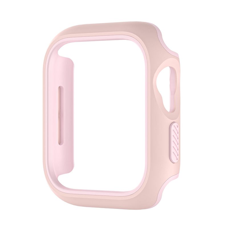 Pueden customizar la caída resistente de doble color de protección de caja TPU de protección de smartwatch de la caja