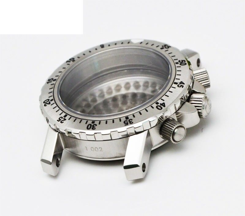 Custom New Wholesale Factory Reloj Herramientas Zafiro Cristal 316L Acero inoxidable Titanio Cuadro de Reloj