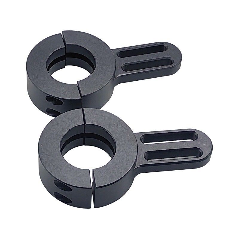 Mecanizado CNC anodizado de aluminio 6061 soporte de metal Mecanizado de fresado Servicio de piezas para bicicleta