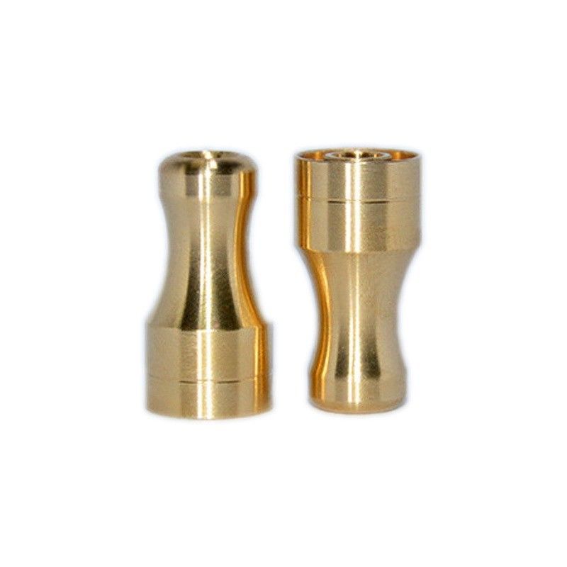 cigarrillo electrónico personalizado 510 hilo conectar vaporizador de alta calidad de acero inoxidable ajuste soporte de cigarrillo de latón