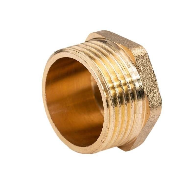 OEM Precisión 4 Ejes Mecanizado CNC / fresado / torneado Prototipo de latón / parte de tornillo de cobre