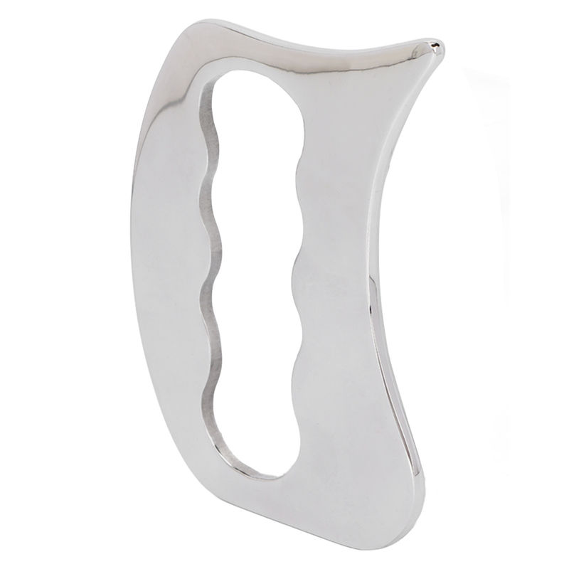 ESTINK Guasha Scraping herramienta de masaje de acero inoxidable de mejora de raspador muscular para movilización de tejidos blandos espalda piernas cuello