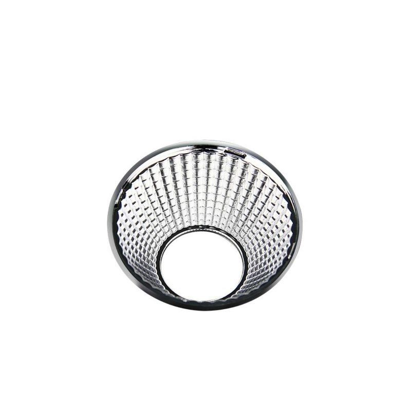 Mecanizado CNC de alta calidad de aluminio reflector de lámpara de copa de aluminio para la luz de la antorcha LED reflector de luz de punto
