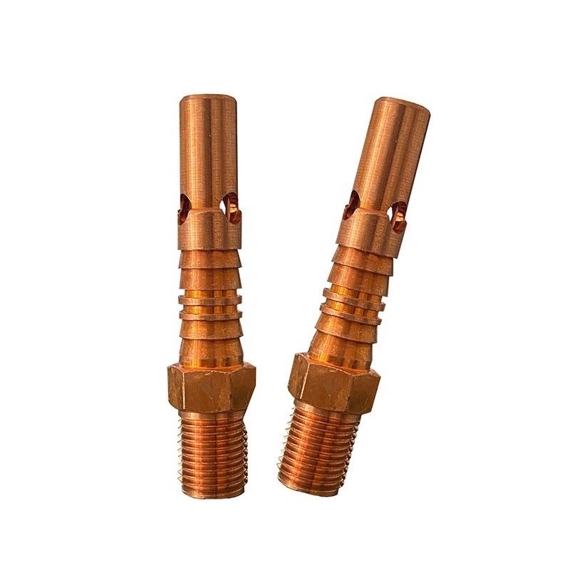 China Fabricación de piezas de mecanizado de torno CNC de alta resistencia de precisión de cobre delgado