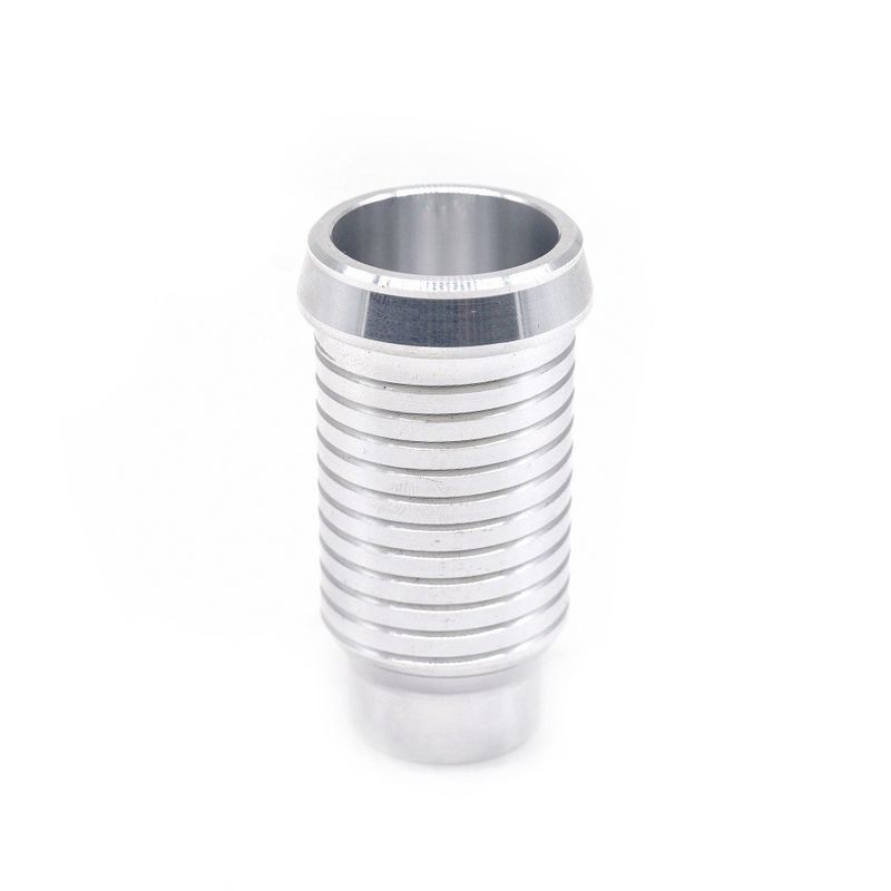 Servicio de mecanizado CNC de aluminio Hardware Fijaciones Partes de máquinas Muebles Accesorios Acoplamiento de hilos de tubería a medida