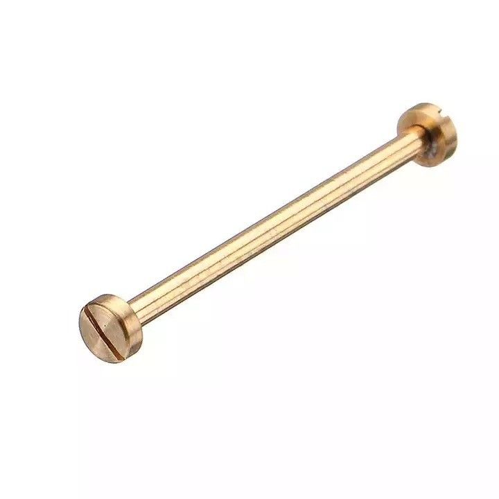 Casilla de acero inoxidable personalizada con correa de cinturón de cinturón para conectar el tubo de tornillo de enlace para reloj